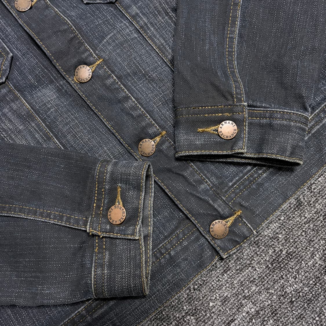 아르마니 익스체인지 데님 자켓 상품이미지2