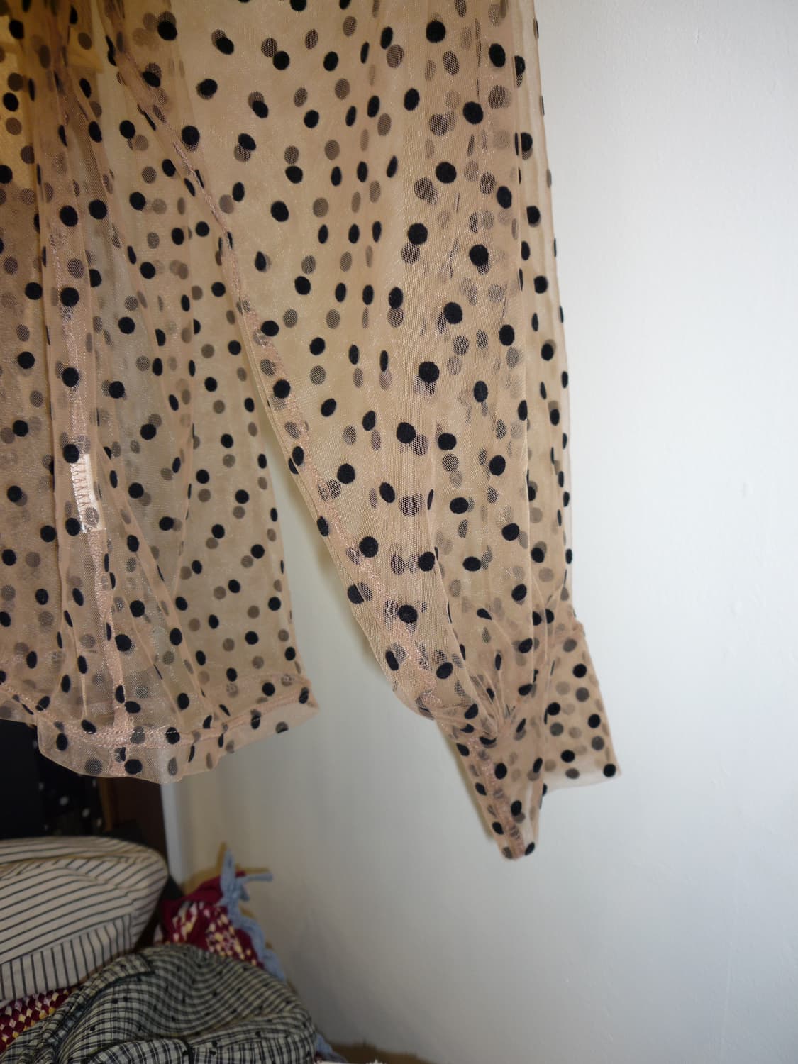 Dot sheer blouse 상품이미지4