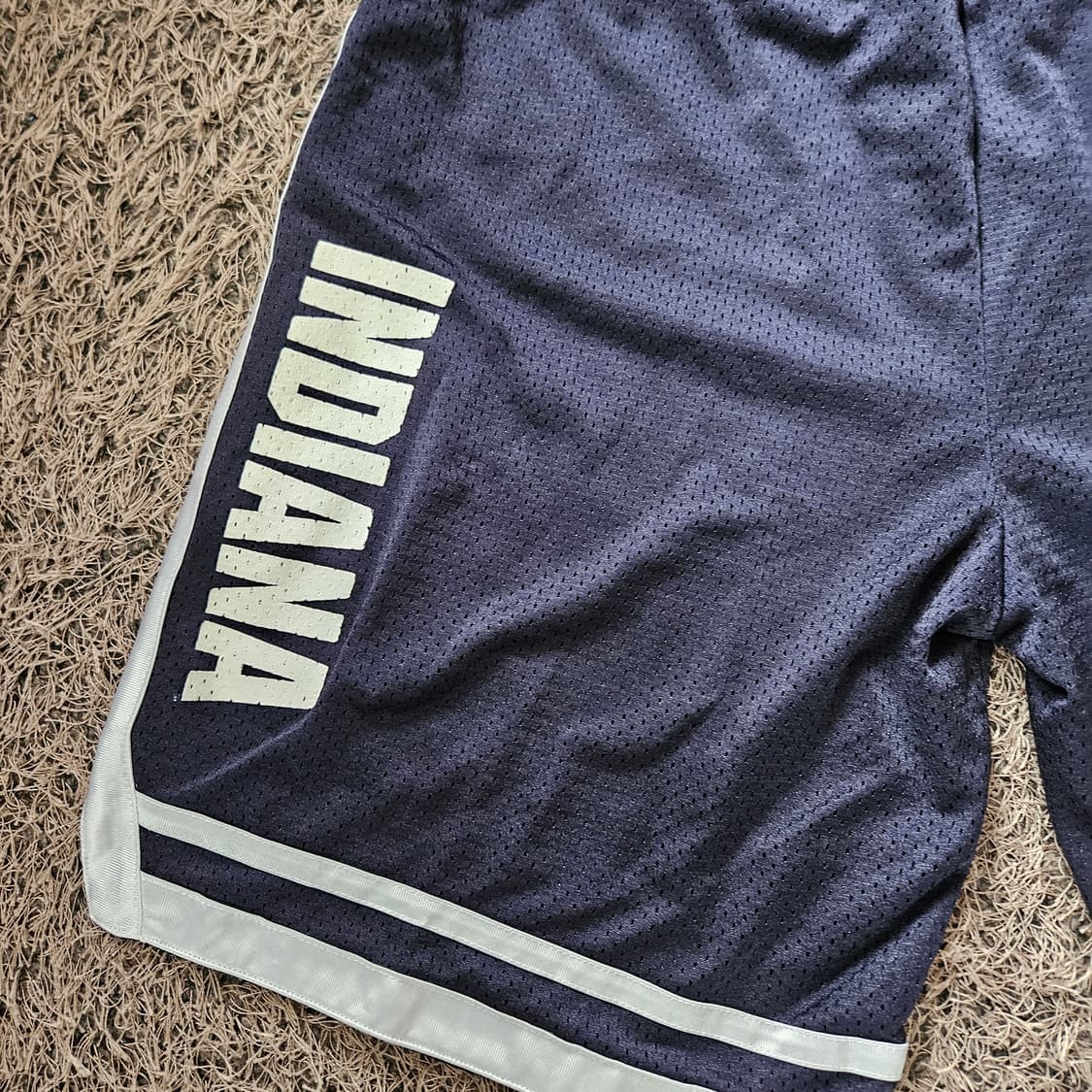 챔피온 NBA 인디애나팀 메쉬드 숏츠 반바지 XL size 상품이미지4