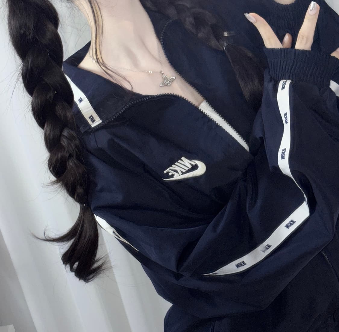 🐰나이키 사이드라인 데일리 여리 점퍼 자켓🖤 상품이미지2