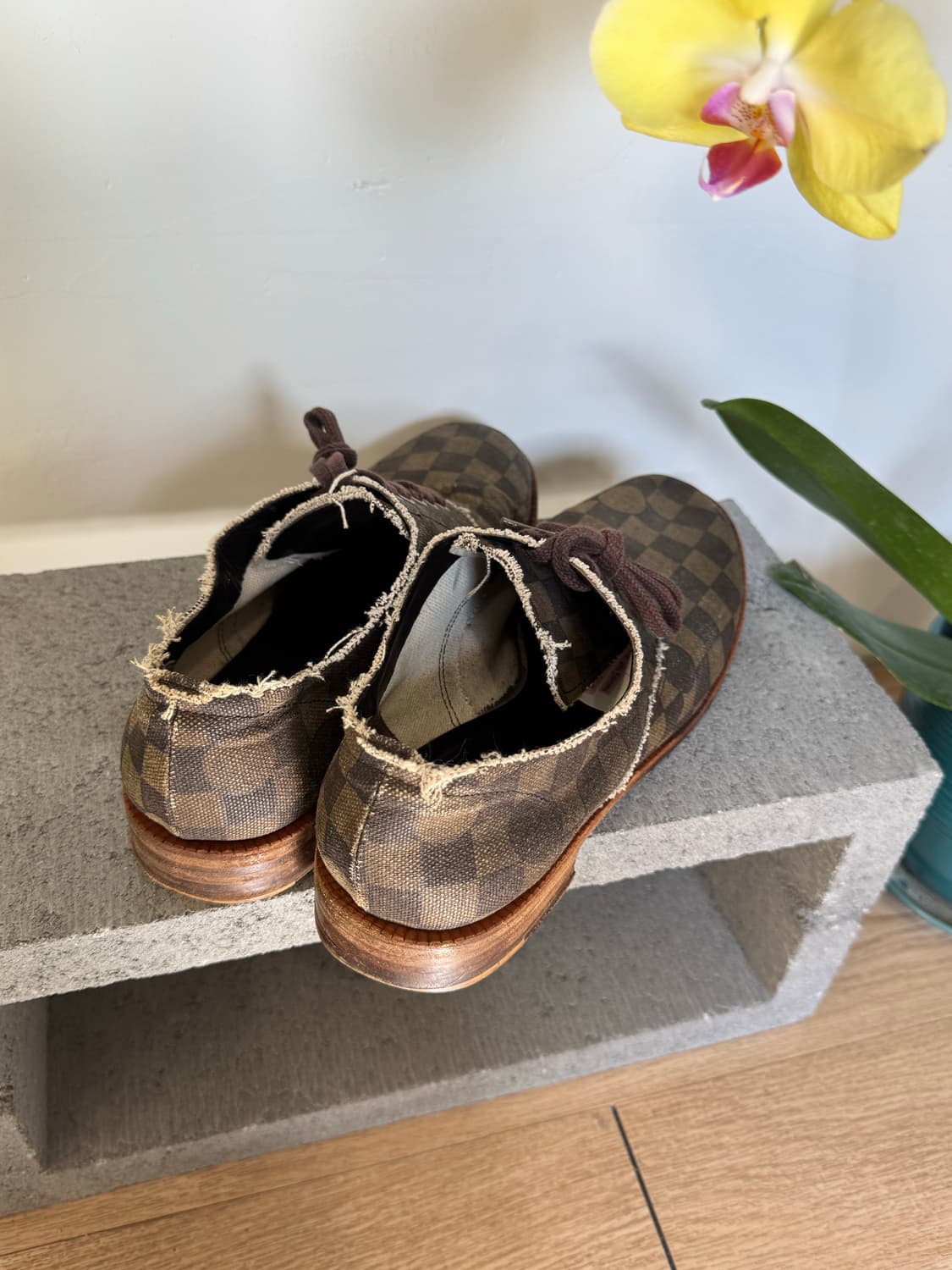 Comme des garcons check shoes 상품이미지2