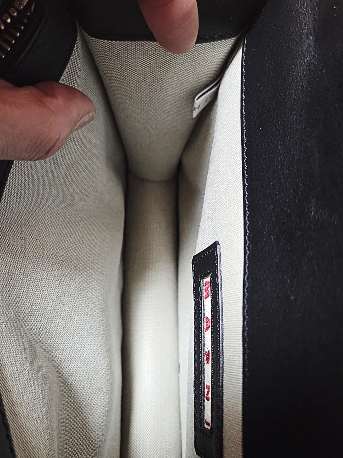 마르니Marni 체크 트렁크백 미디엄 사이즈/오렌지블랙 상품이미지9