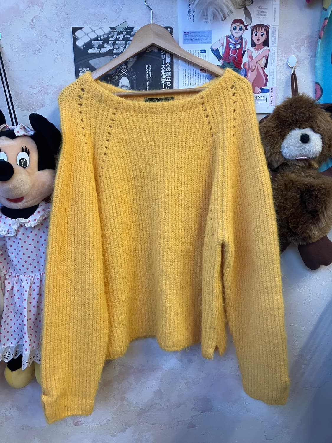 jpn 딥레몬 보트넥 스웨터 상품이미지2