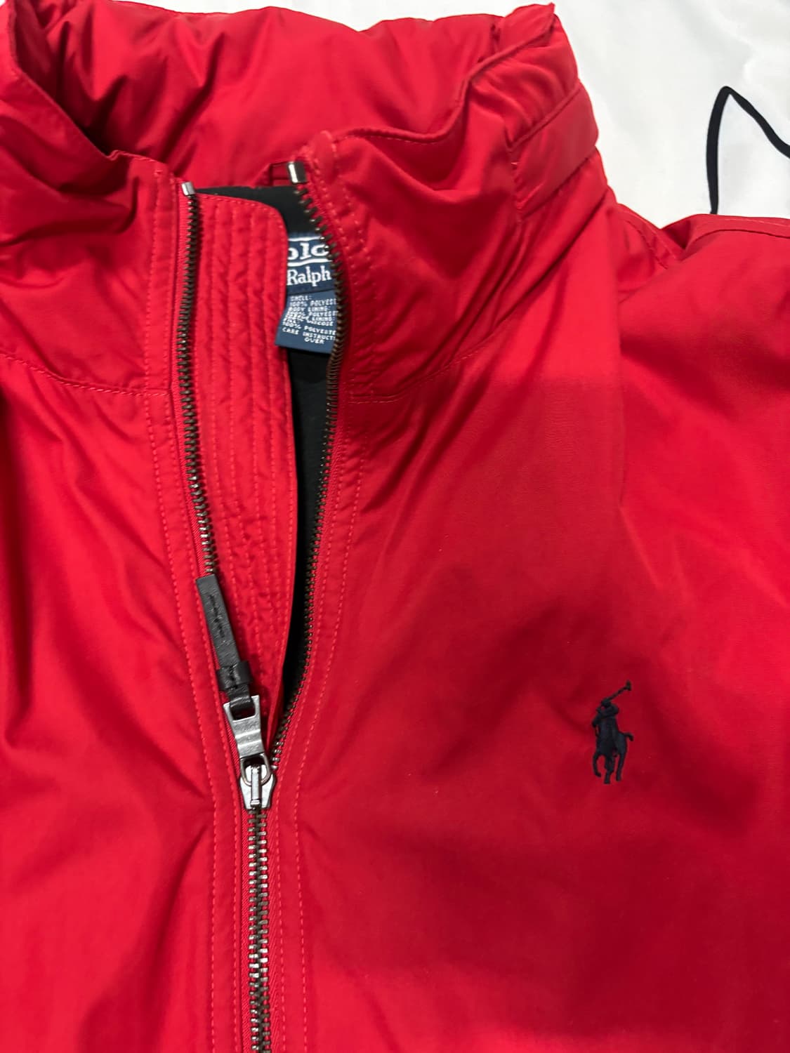 폴로 랄프로렌 안감 플리스 블루종 자켓 상품이미지3