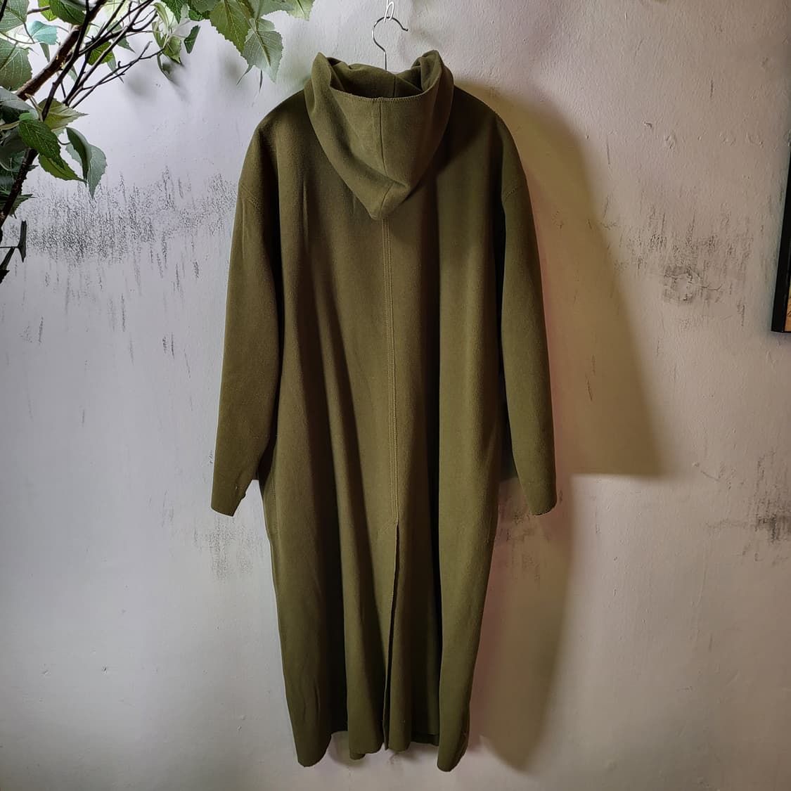 JPN 빈티지 모직 롱 코트 상품이미지6