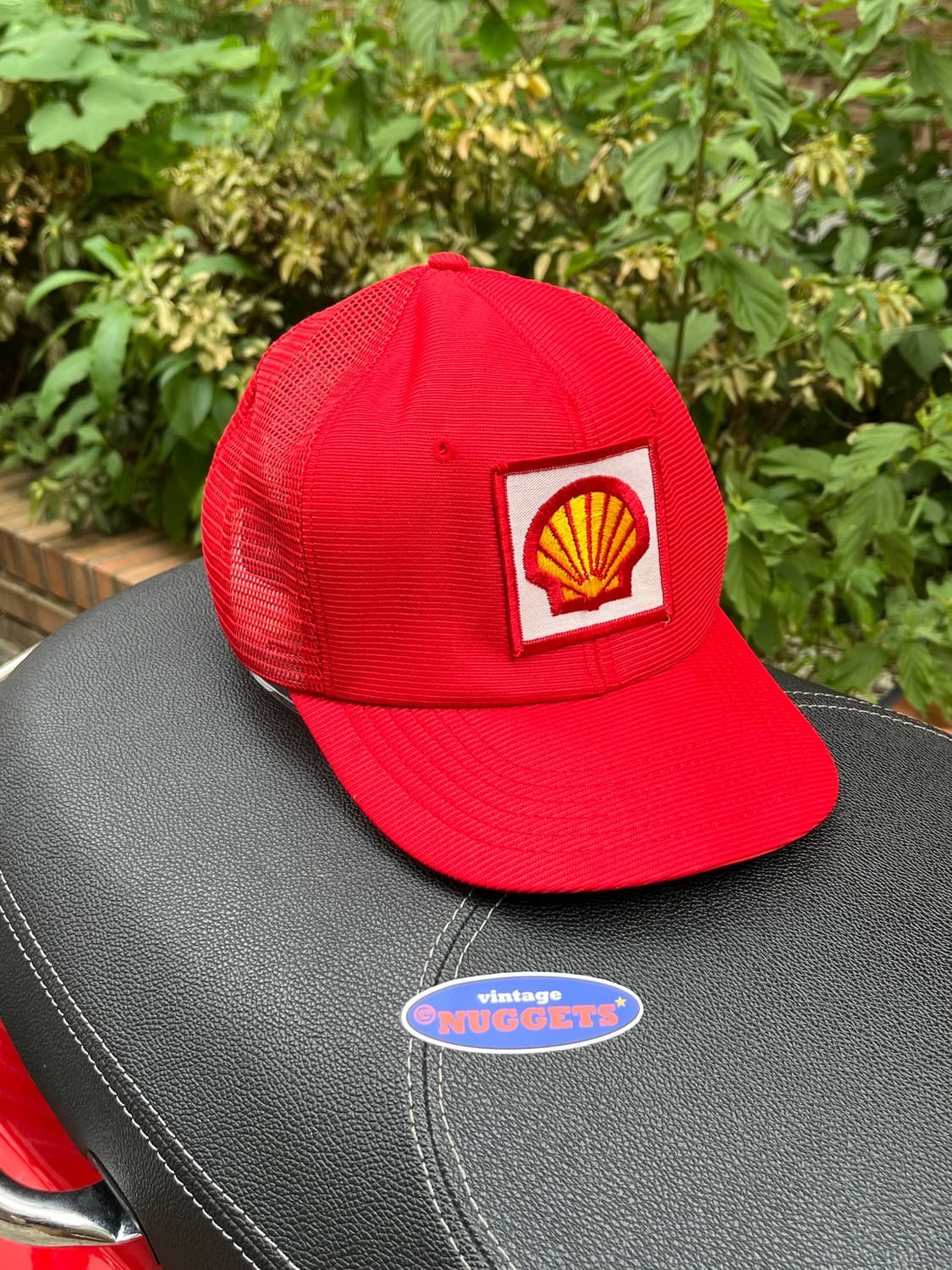 Shell Oil Red Patch Cap 상품이미지1