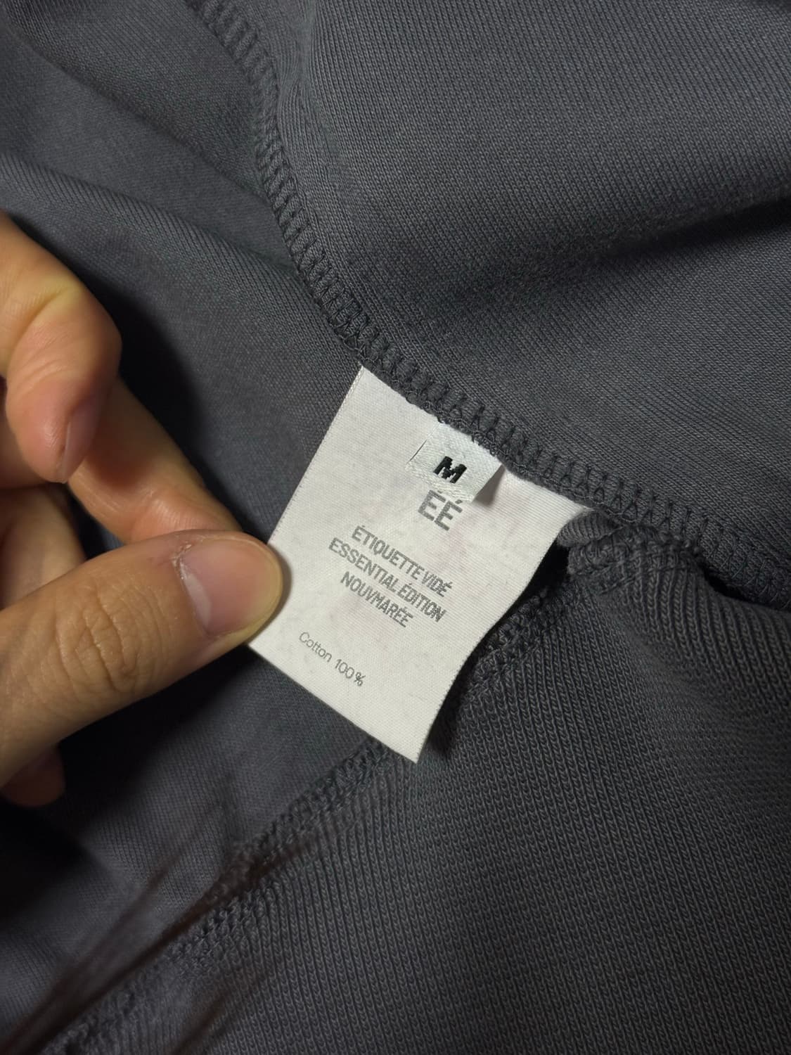 EE 누마레 후드집업 차콜 m사이즈 팝니다 상품이미지7