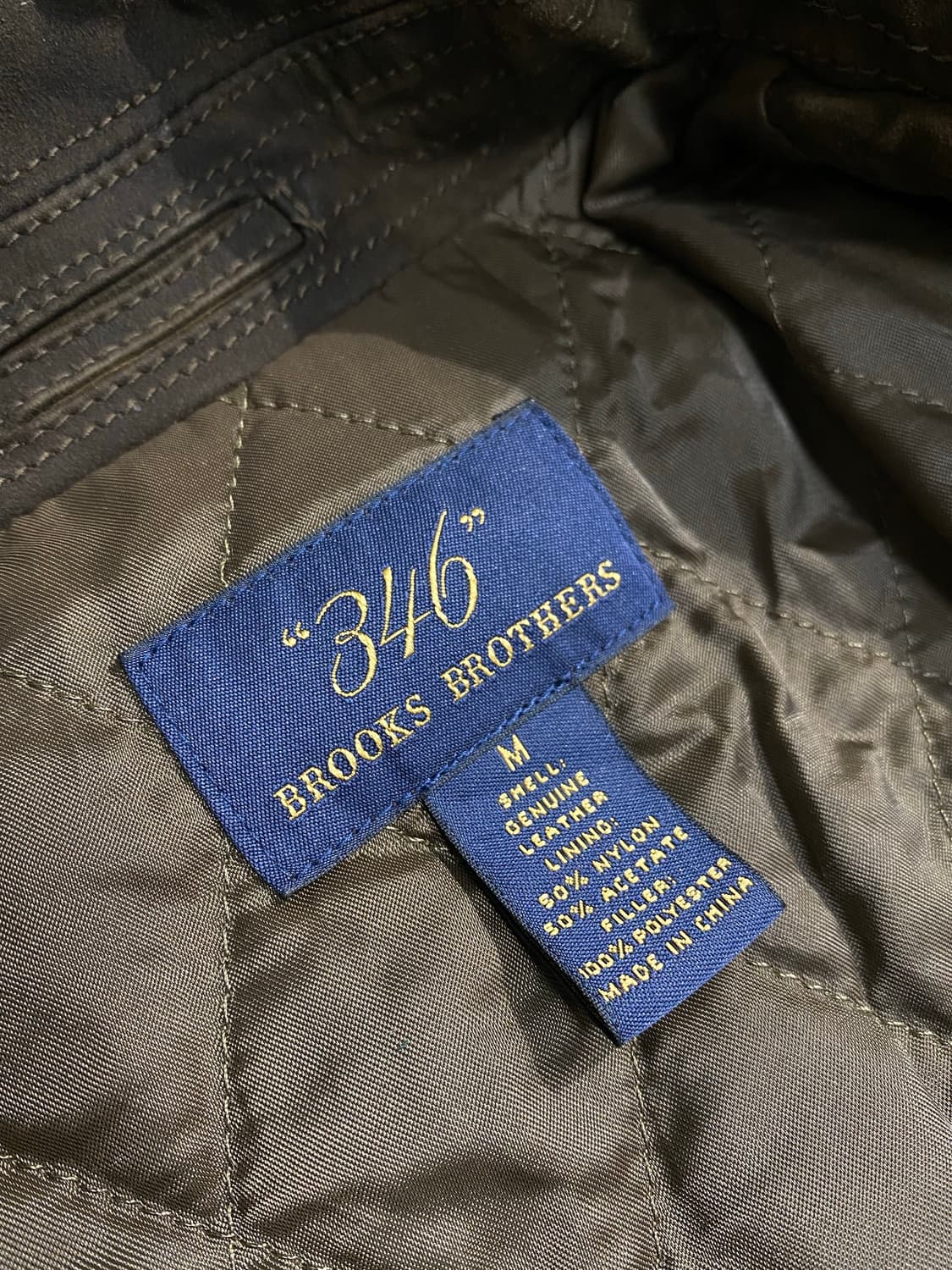 [M] Brooks Brothers 브룩스 브라더스 브라운 스웨이드자켓 상품이미지8