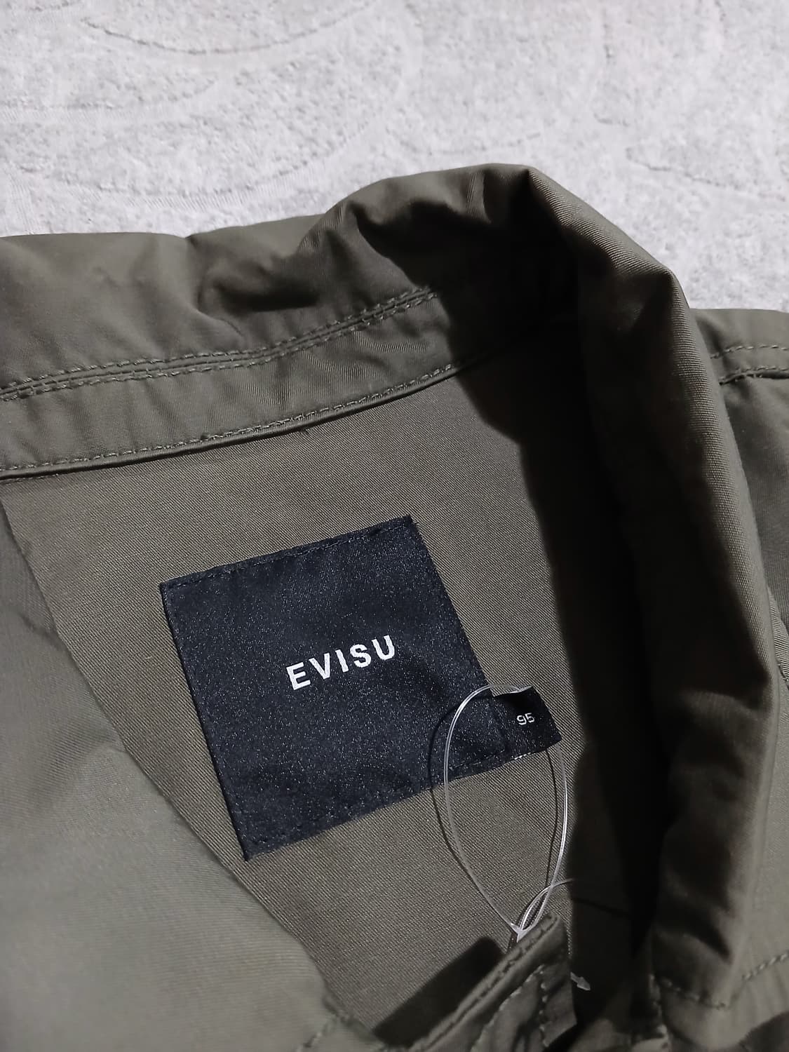 에비수 EVISU 카키 멀티포켓 필드 자켓 M 상품이미지4