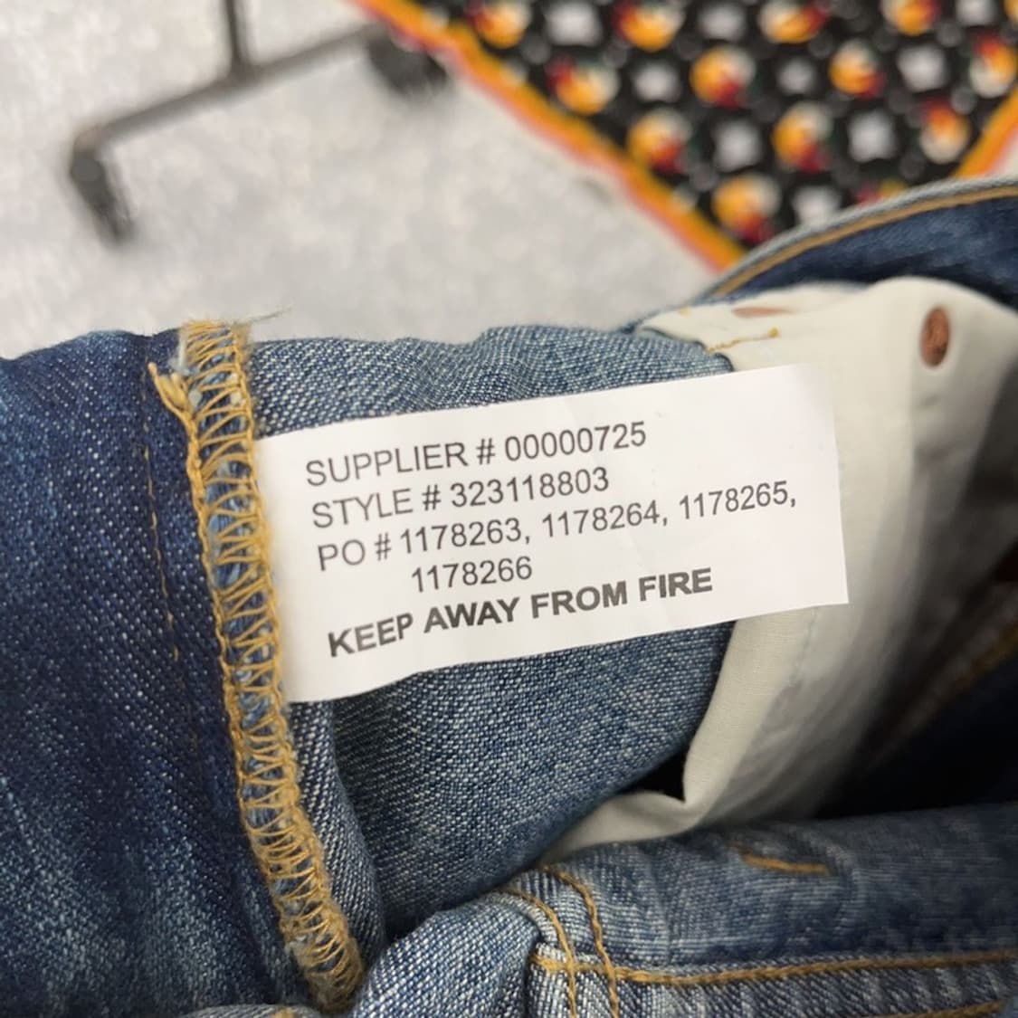 폴로 랄프로렌 올드스쿨 빈티지 워싱 데님팬츠 29인치 C07316 상품이미지7