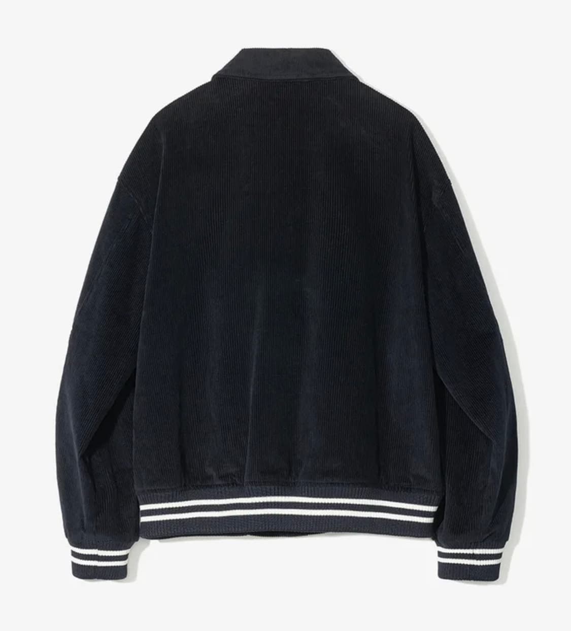 파르티멘토 코듀로이 바시티 자켓 네이비 상품이미지2