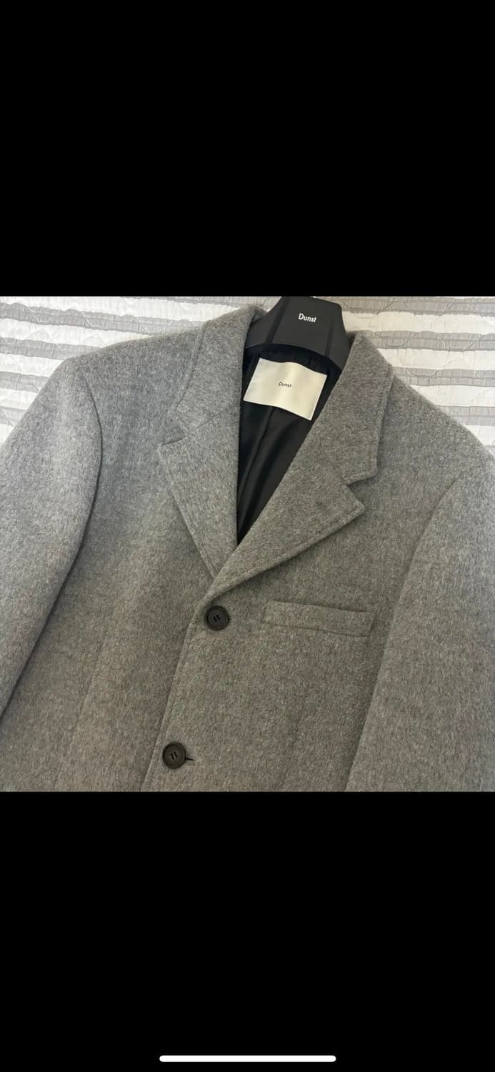 던스트 체스트 3버튼 싱글 코트 그레이 Xl 상품이미지1