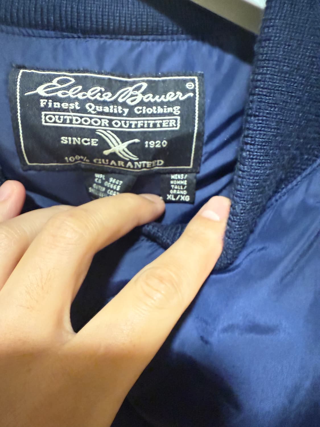 빈티지 에디바우어 퀄팅 패딩자켓 상품이미지4