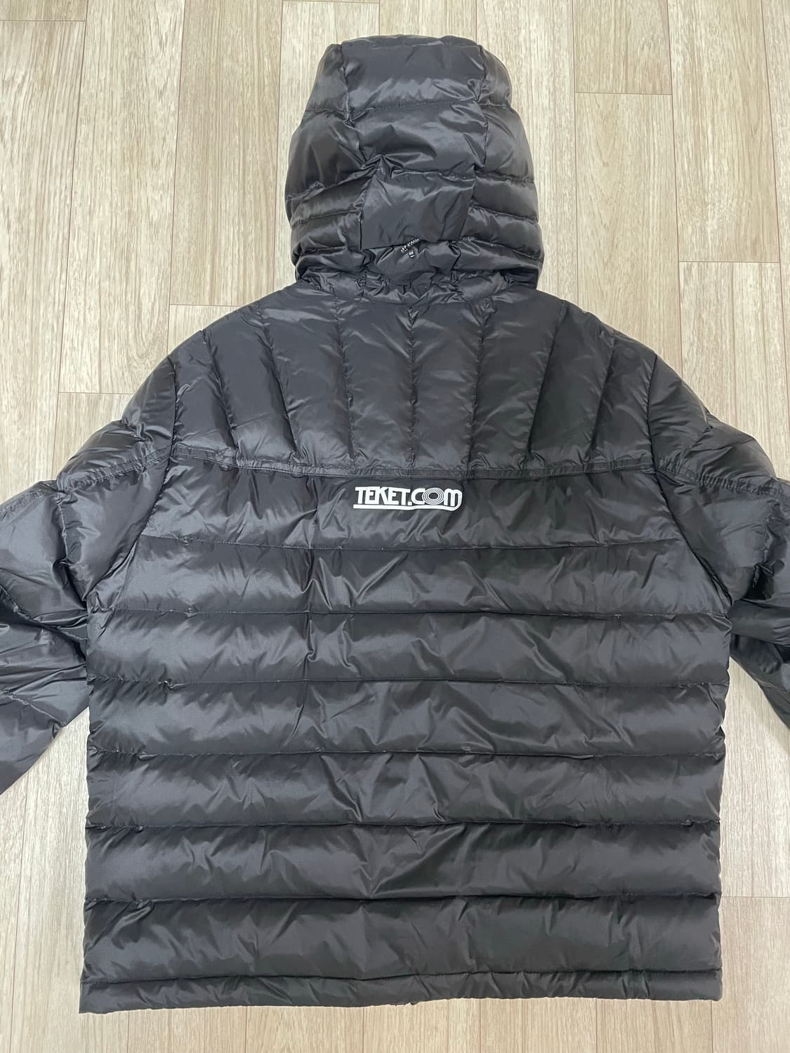테켓 경량패딩 블랙 m 상품이미지2
