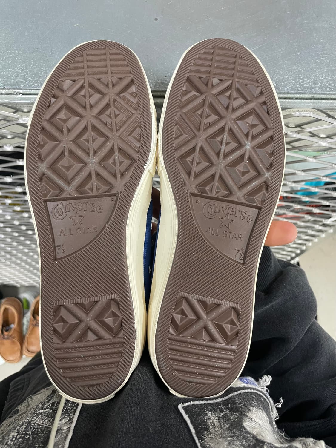 컨버스x꼼데 블루 하이 260mm (박스x)(gr-4615) 상품이미지6