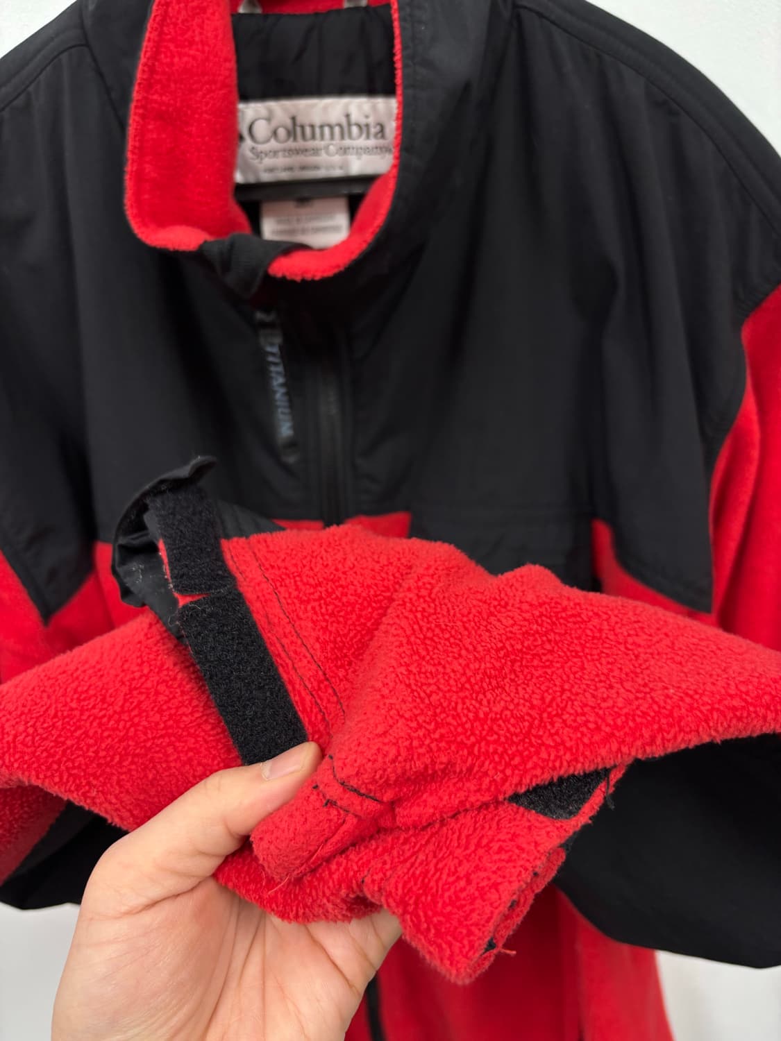 콜롬비아 플리스 점퍼 상품이미지4