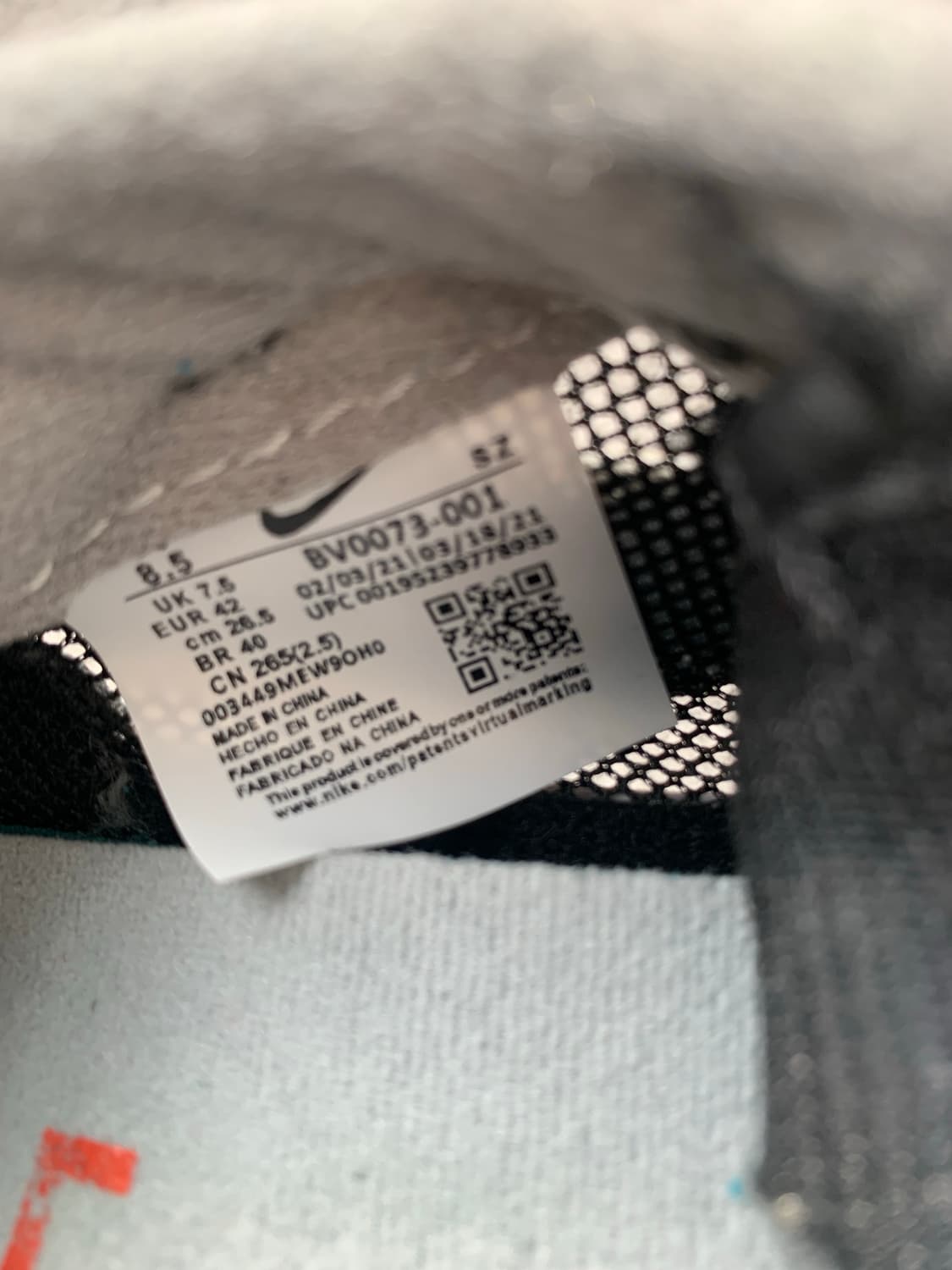 나이키 x 사카이(Nike x Sacai) LD와플 블랙 265 상품이미지5