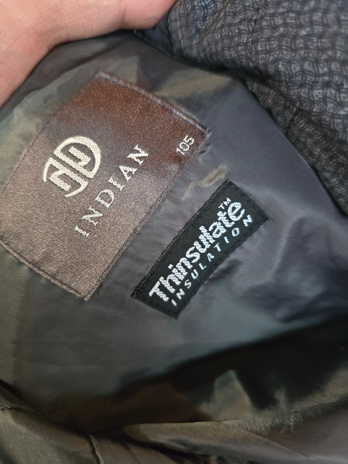 인디안 퀼팅 점퍼 블루종 스타일 상품이미지5