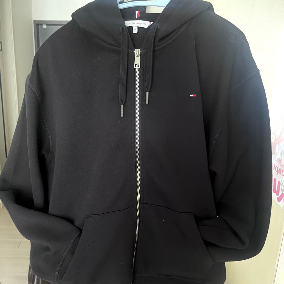 타미힐피거 기모 후드집업 상품이미지5