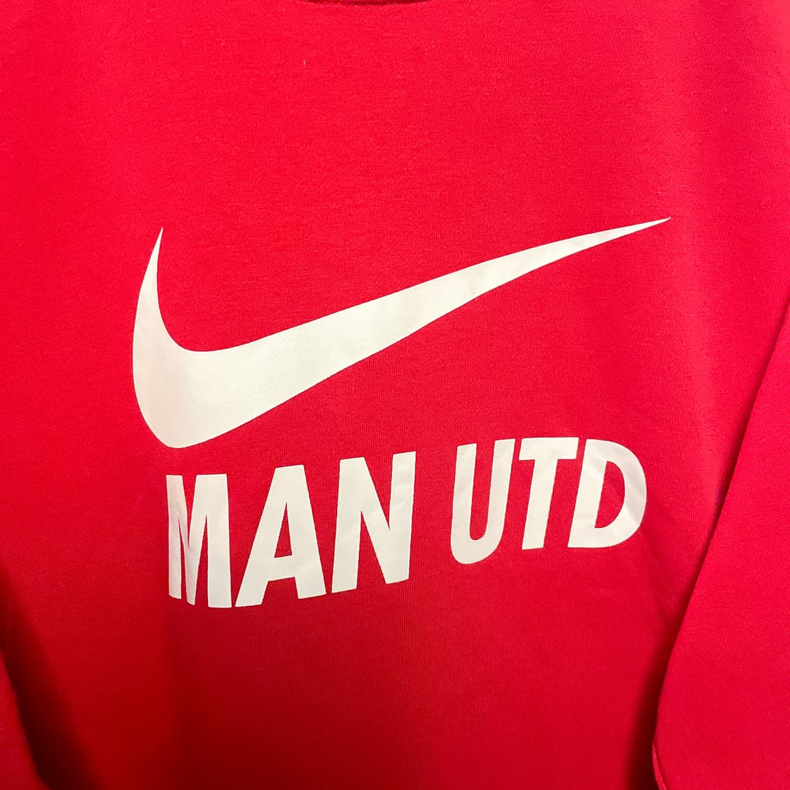 나이키 맨유 맨체스터 유나이티드 스우시 맨투맨 레드 빅사이즈 상품이미지6