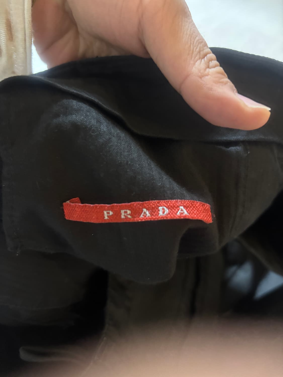 프라다 스포츠 나일론 트라우져 상품이미지4