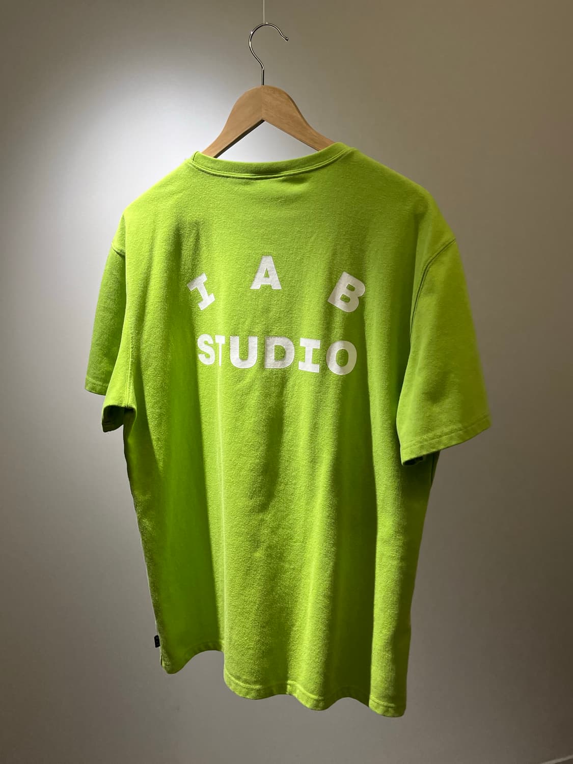 IAB Studio 티셔츠 라임 (초판) [L] 상품이미지3