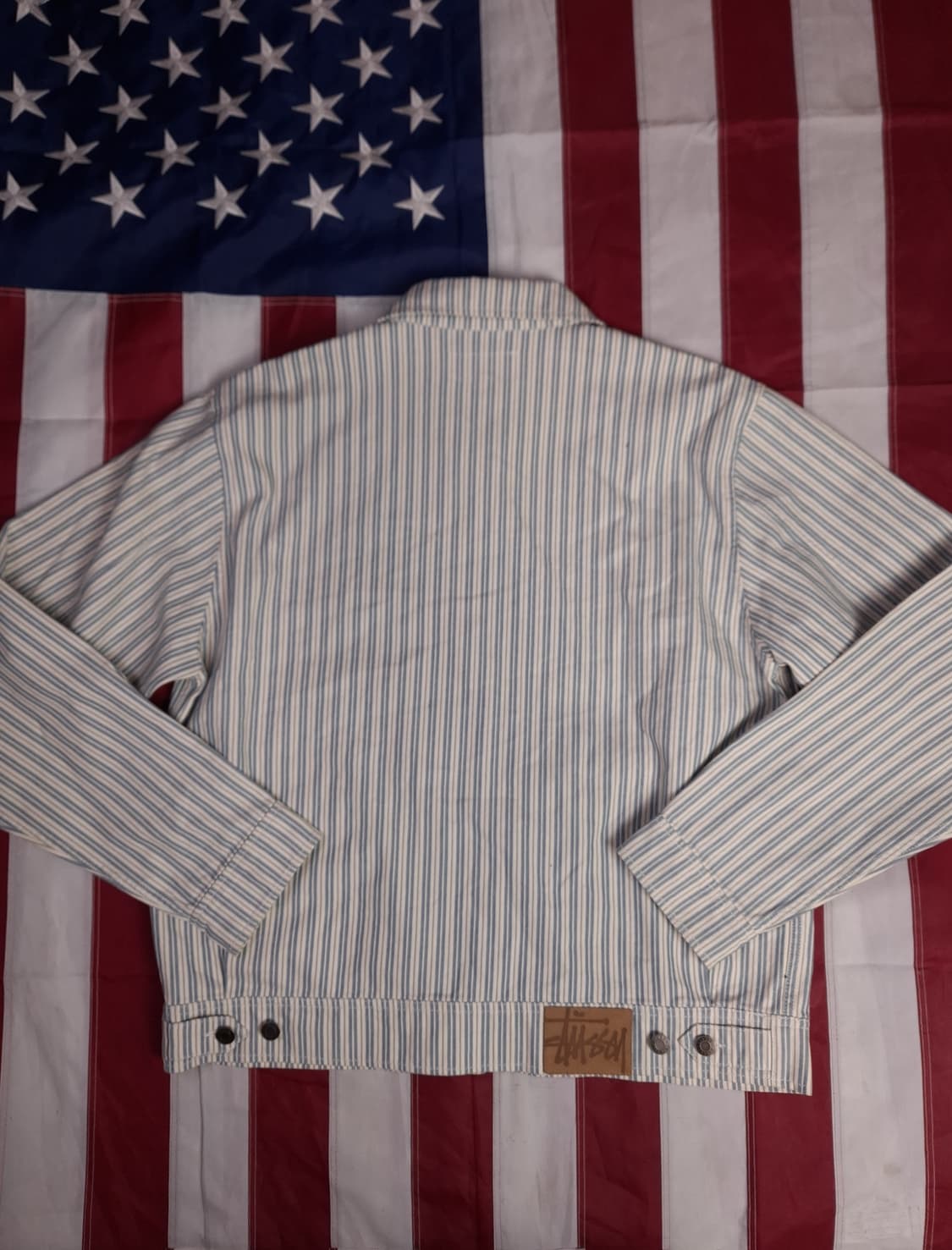 오리지날 스투시 스트라이프 개러지 자켓 상품이미지9