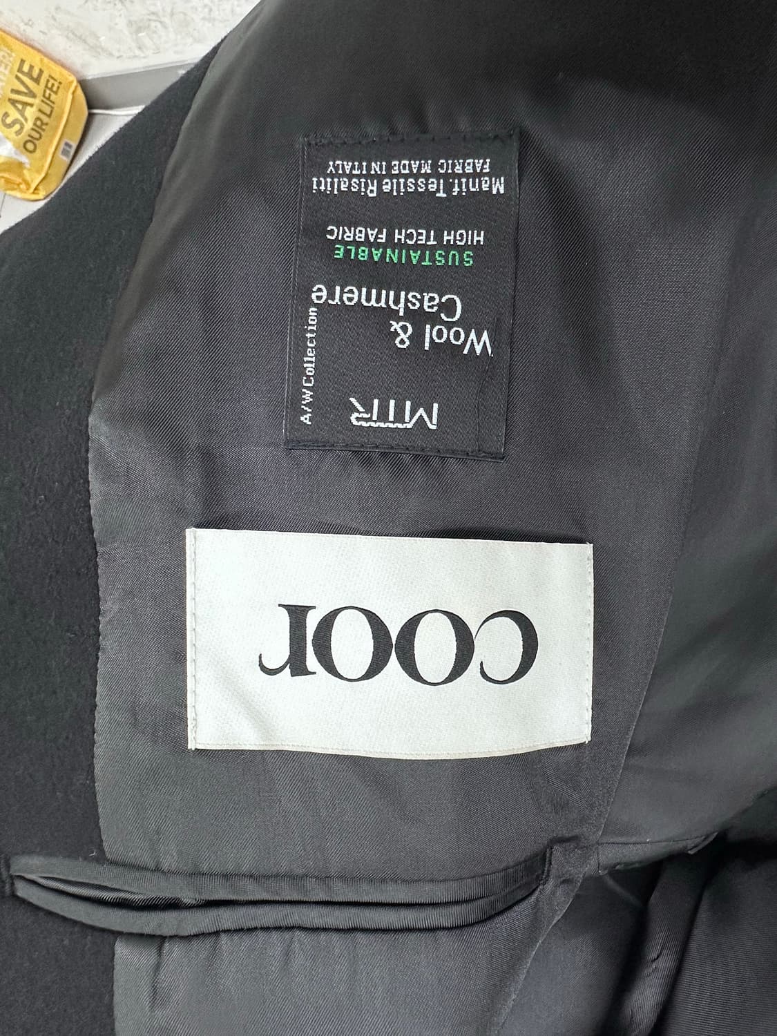 [S] 쿠어 MTR 발마칸 코트 (블랙) 상품이미지5