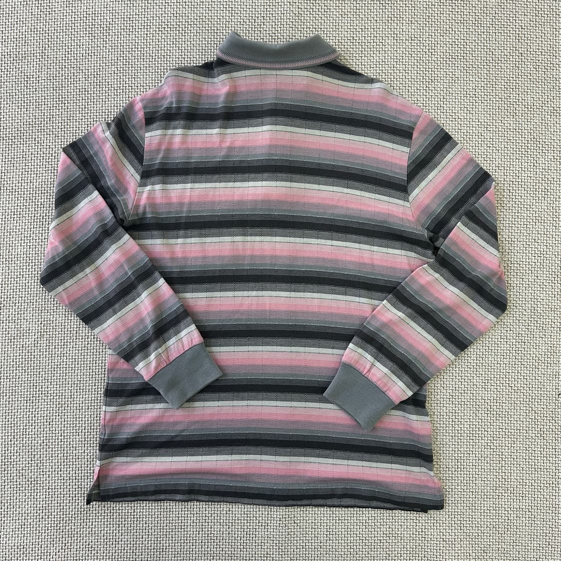 100 닥스 스트라이프 긴팔 폴로 셔츠 0423D 상품이미지4