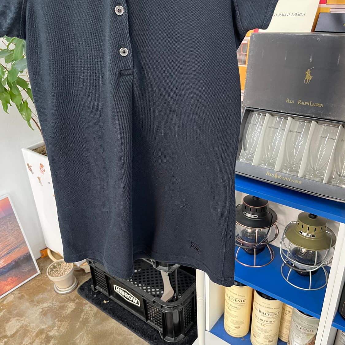 버버리 우먼 피케 반팔 티셔츠 S 상품이미지3