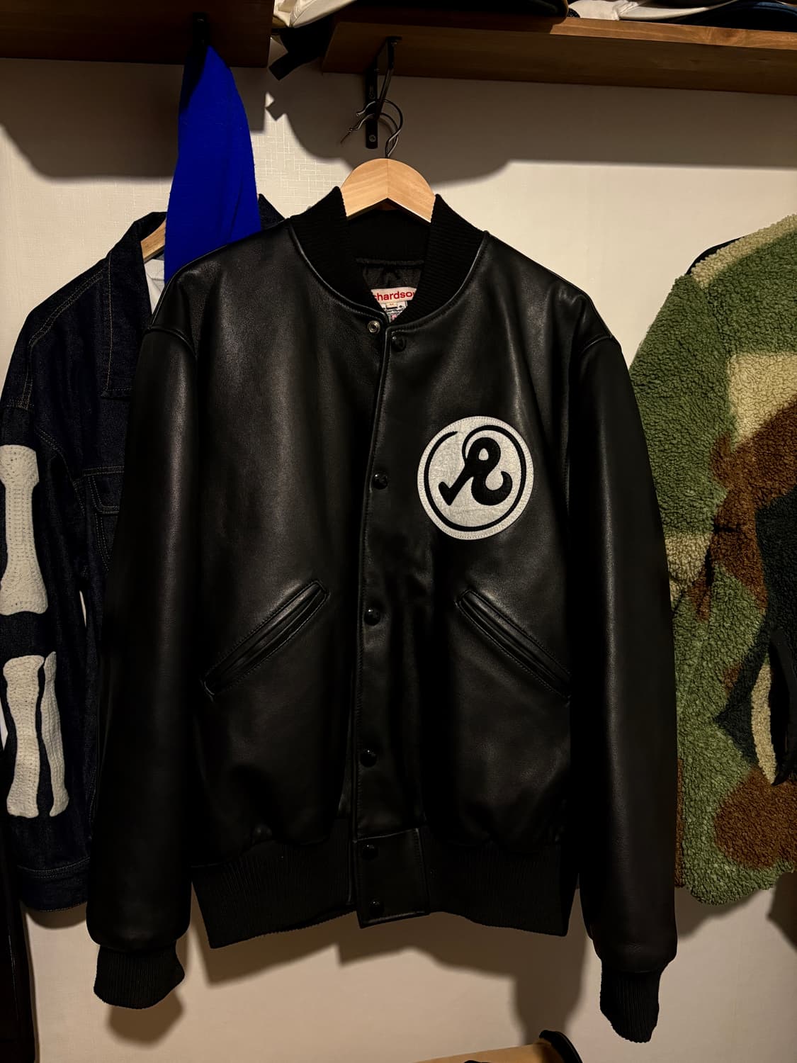 리차드슨 올림피아 레더 바시티 M 상품이미지2