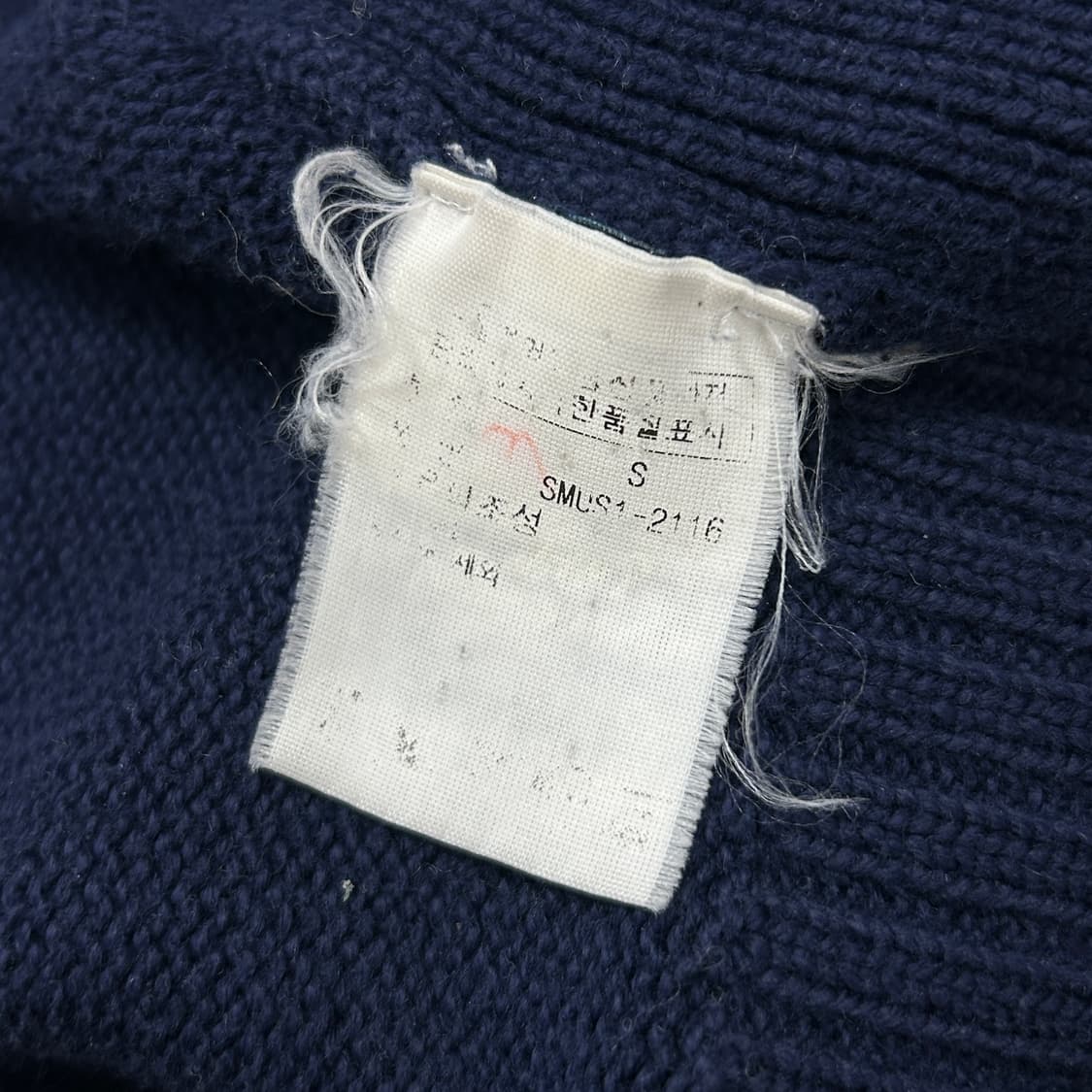 폴로 치프키프 뉴욕 빅포니 니트집업(S) 상품이미지3