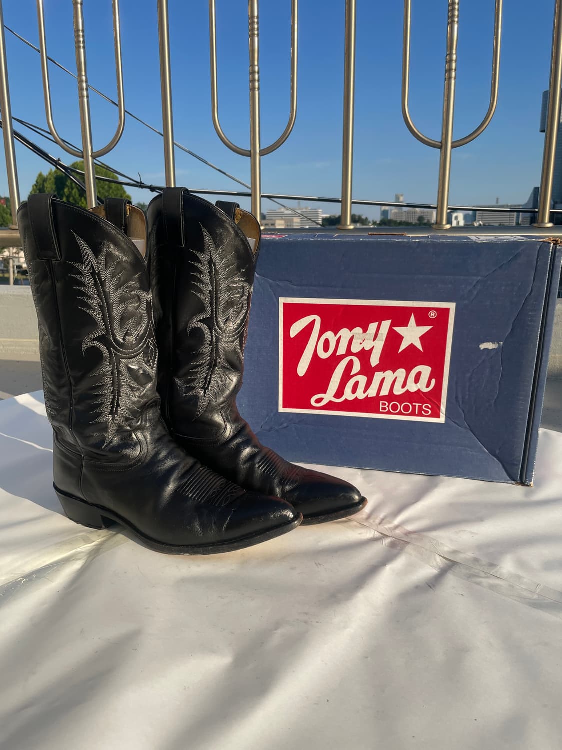 00's OG 토니라마 CowBoy Boots  10.5EE 상품이미지1