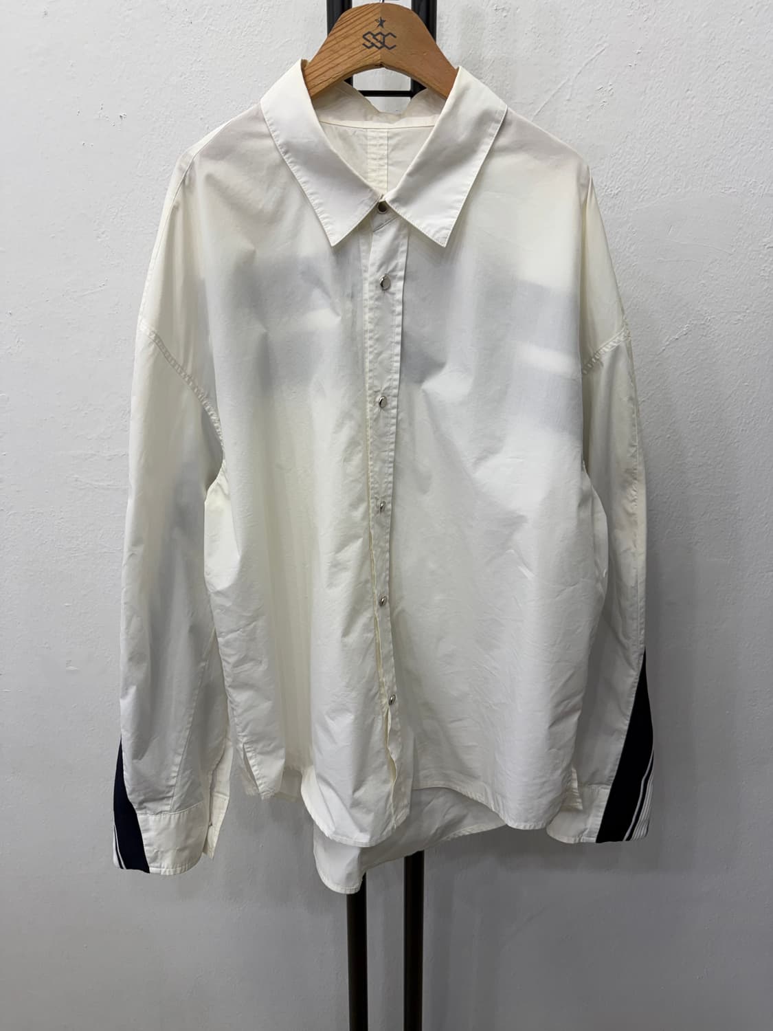정품) 시스템옴므 한섬 오버핏 셔츠남방 95 상품이미지1