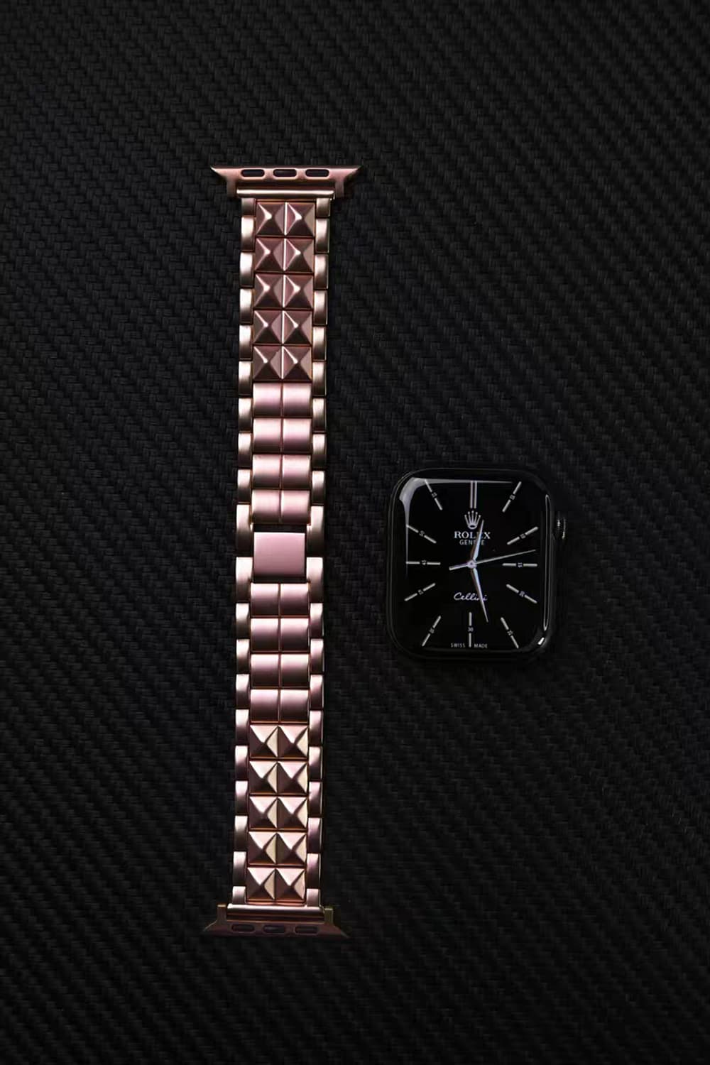 Oceanora 2026 신제품 디자인 애플워치용 메탈 밴드" 상품이미지6