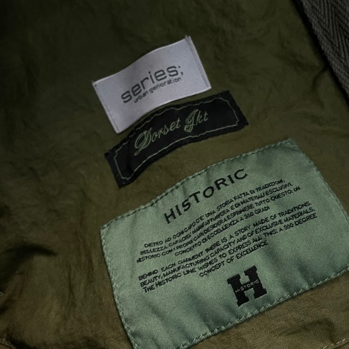 100 시리즈 히스토릭 나일론 바람막이 자켓 상품이미지4