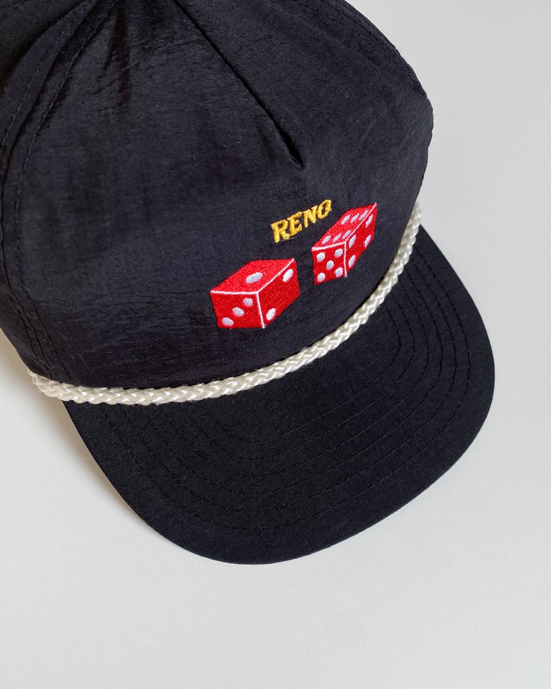 RENO 블랙 빈티지 트러커 캡 상품이미지3