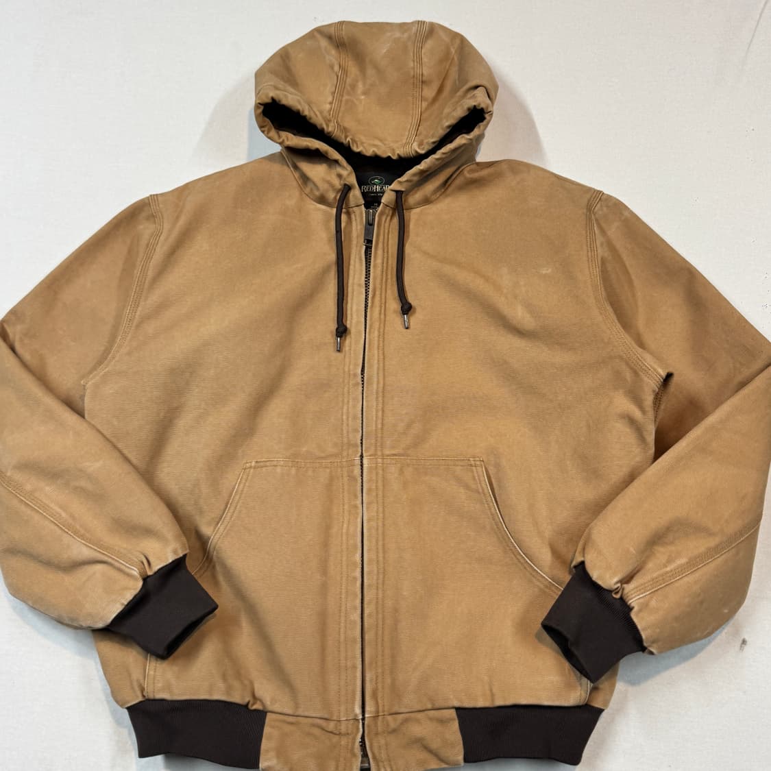 M) RedHead USA 워크웨어 덕캔버스 액티브 자켓 브라운 상품이미지2