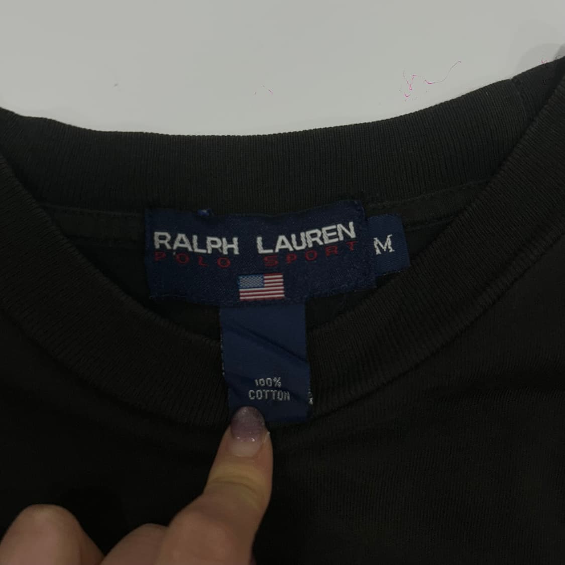 Polo 폴로 스포츠 블랙 롱슬리브  상품이미지5