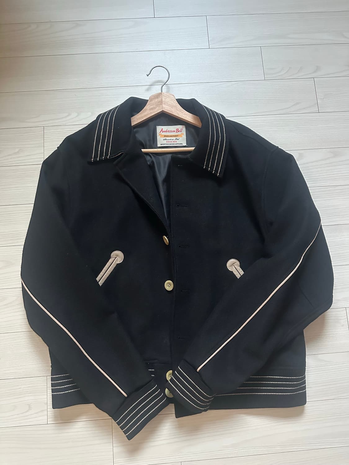 앤더슨벨 써니 바시티 자켓 L 상품이미지5