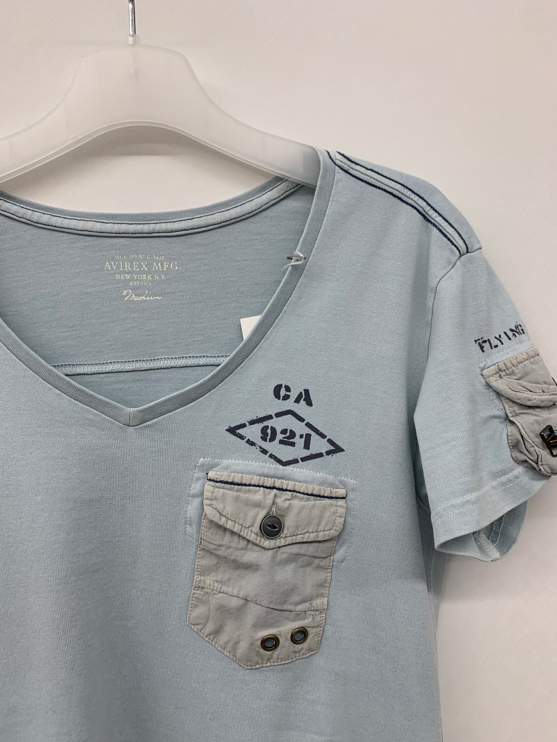 아비렉스 카고 브이넥 반팔티 상품이미지7