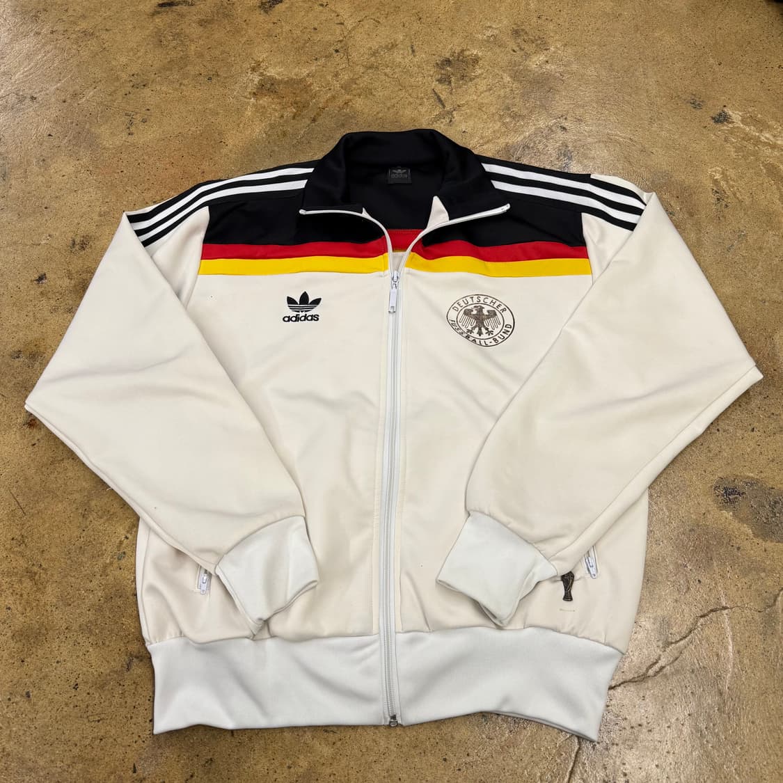 아디다스 흰검 독일 져지 트랙탑 상품이미지2