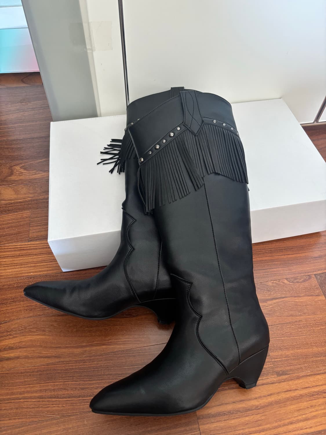 다이닛 DEINET FRINGE 롱부츠 / 판매가 175,000 상품이미지1