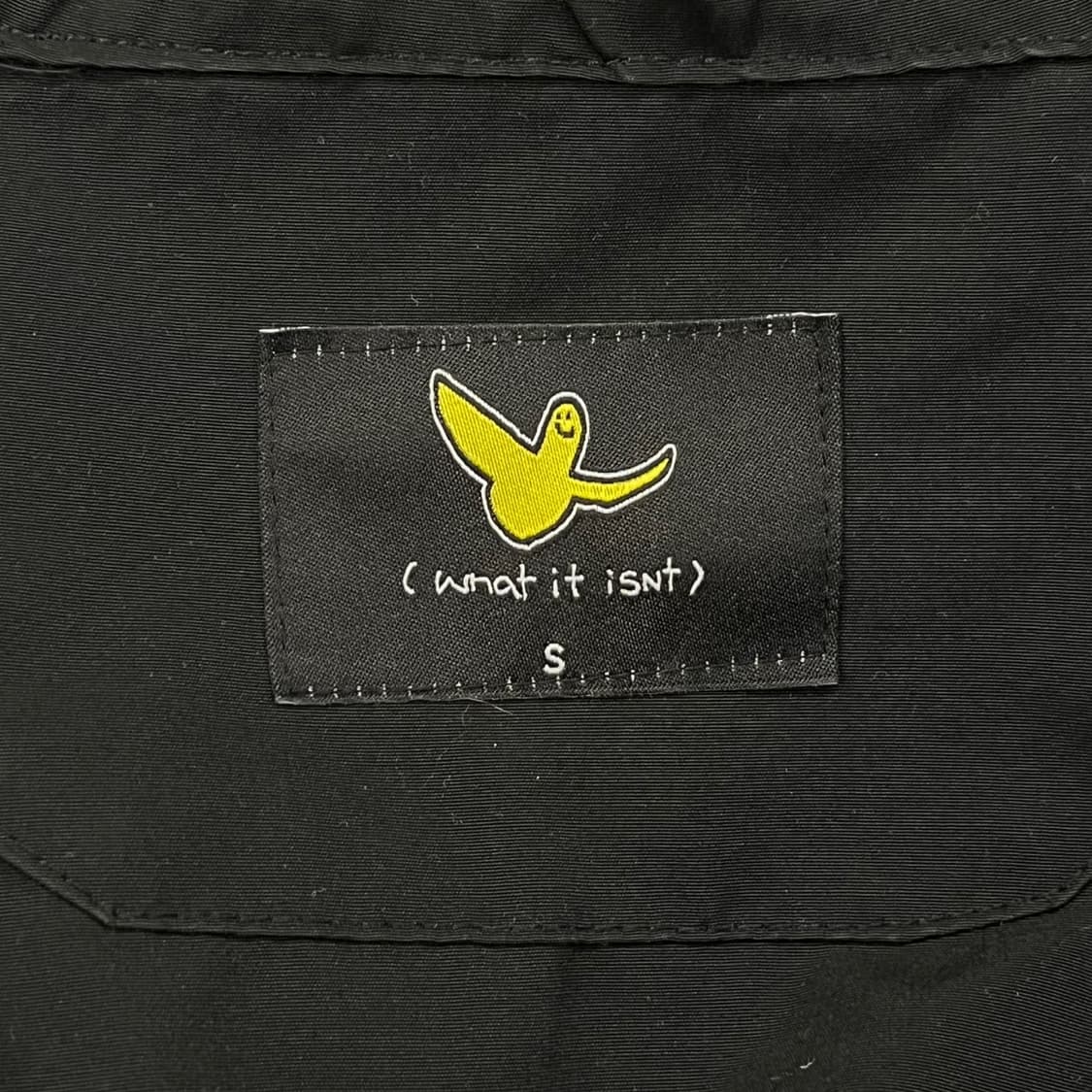 [정품/S] 와릿이즌 후드 바람막이 블랙 b16 상품이미지5