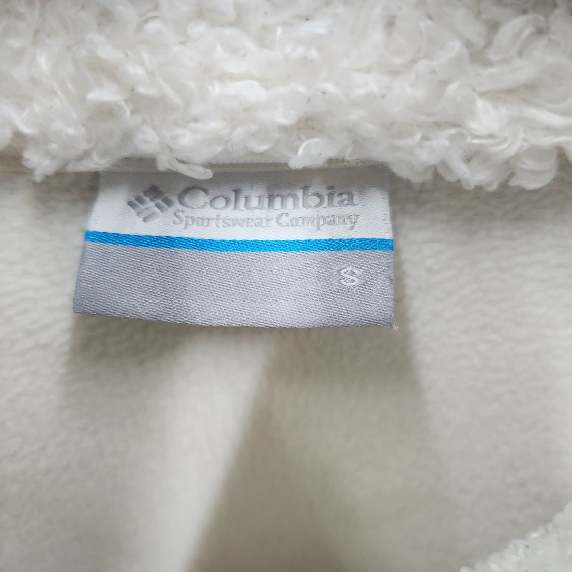 콜롬비아 빅포켓 로고 후리스 스트링 집업 M(남여공용) 상품이미지4