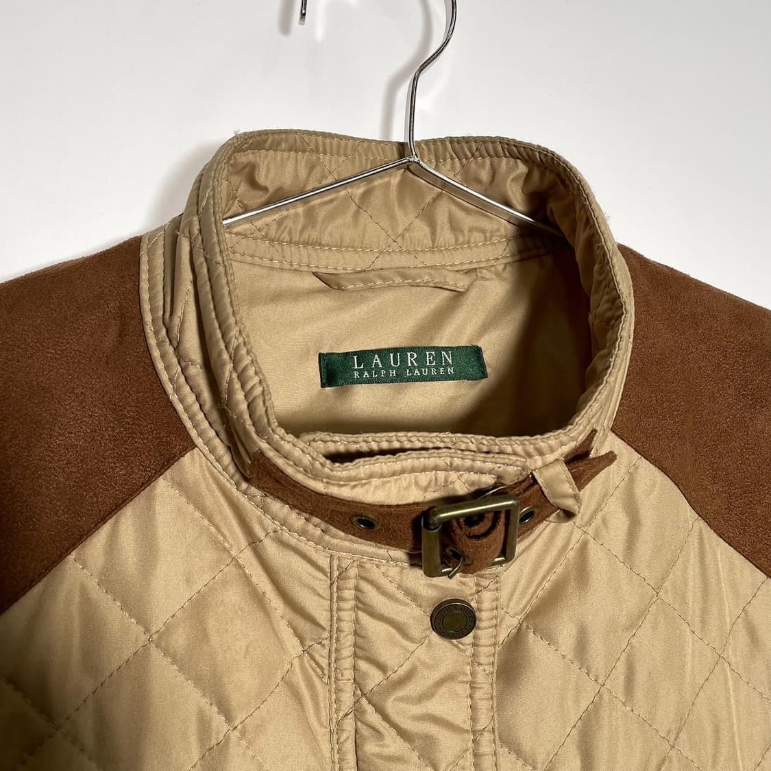 랄프로렌 사이드 와펜 퀼팅 자켓 상품이미지3