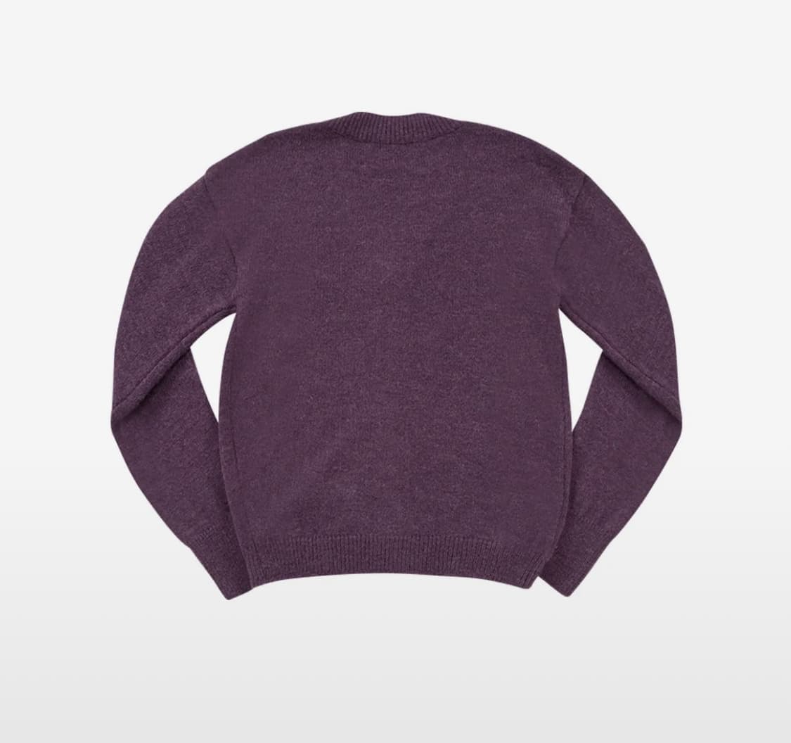 애즈온 HAPPER CARDIGAN / PURPLE 상품이미지2