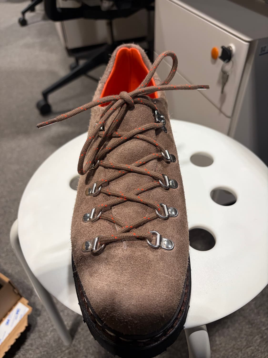 [새상품/UK11] 파라부트 클루사즈 그라파이트 스웨이드 상품이미지1