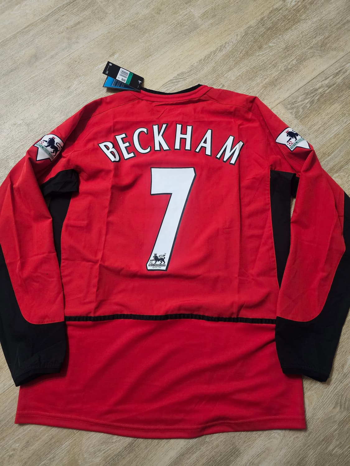 맨유 맨체스터유나이티드 베컴 마킹 보다폰 레트로 유니폼 상품이미지5