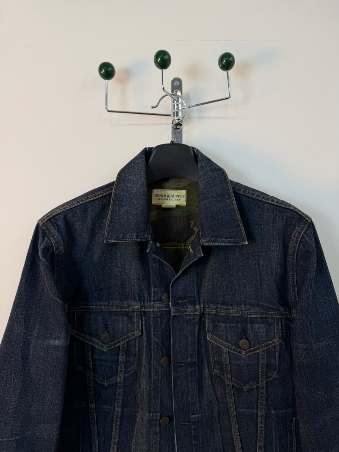 폴로 데님앤서플라이 카모 라이닝 트러커 자켓  상품이미지3